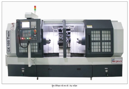 Vaibhav patl, macpower cnc machines pvt. Ltd., twin spindle cnc lathe machine, types of twin spindle lathe machine
